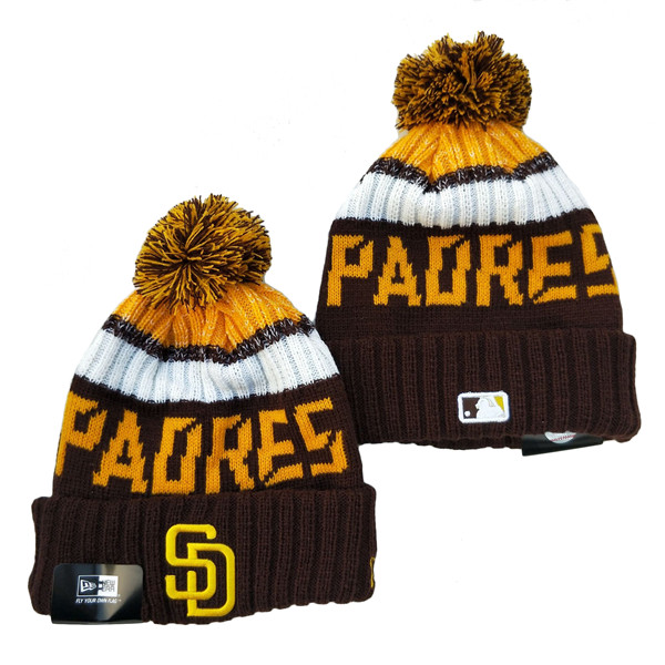 San Diego Padres Knit Hats 002